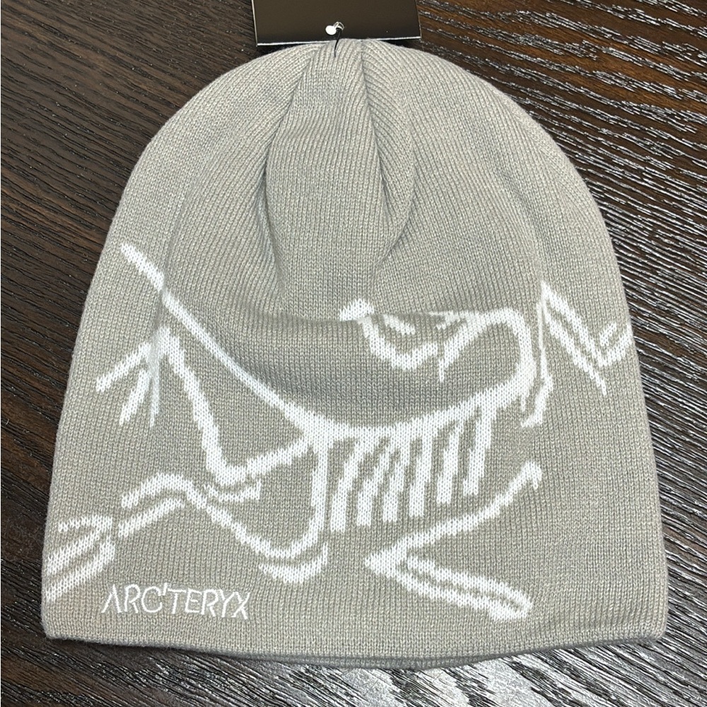 Arc'teryx Gray Beanie with White Logo